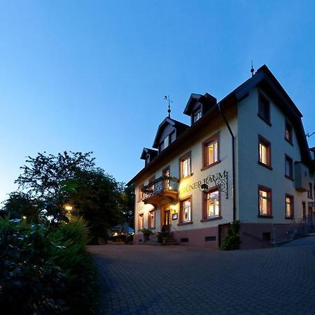 Hotel & Restaurant Gruener Baum Merzhausen Exterior foto